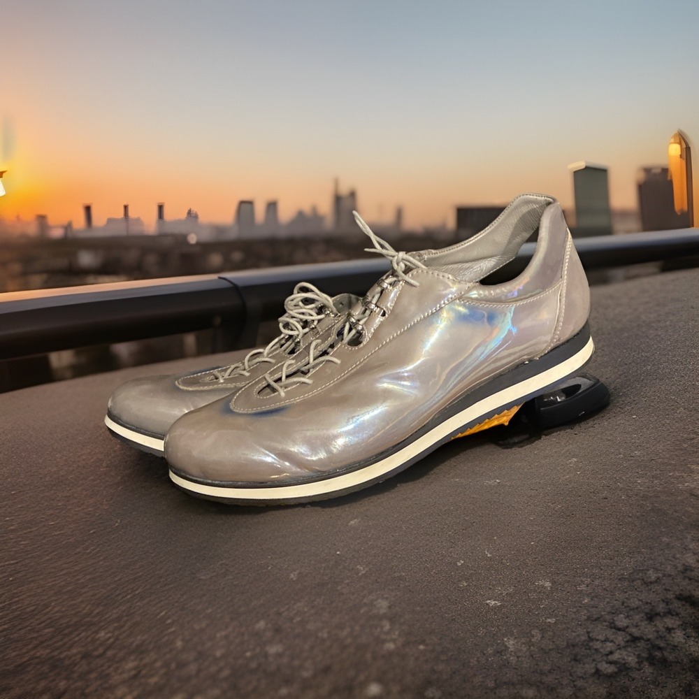 Stuart Weitzman Sneakers Mens Halo Shinny‎ 9.5